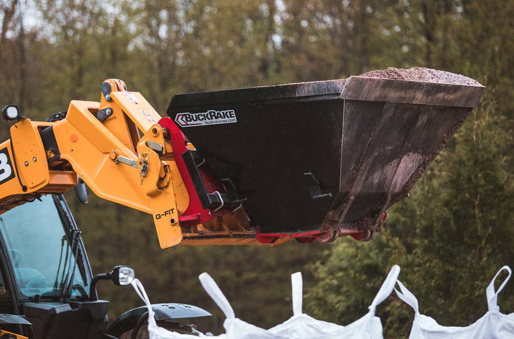 Buckrake Bagging Bucket